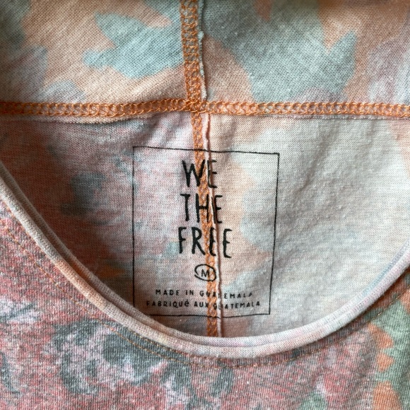 Free People Gardenia Hi Low Tee - Picture 6 of 6